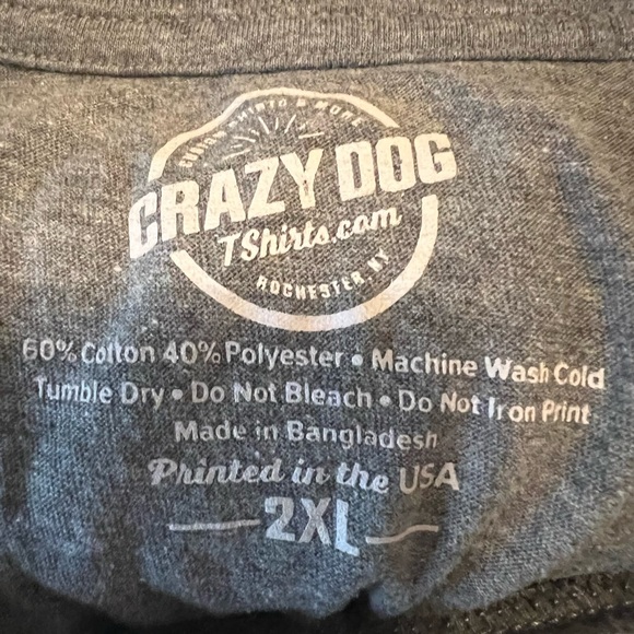 NWOT Women’s T-Shirt “Rock Paper Scissors Throat Punch I Win” Never Worn - Picture 4 of 4